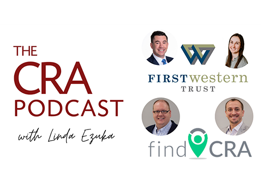 CRA Podcast Episode: findCRA and First Western Trust-Partnering for Impact