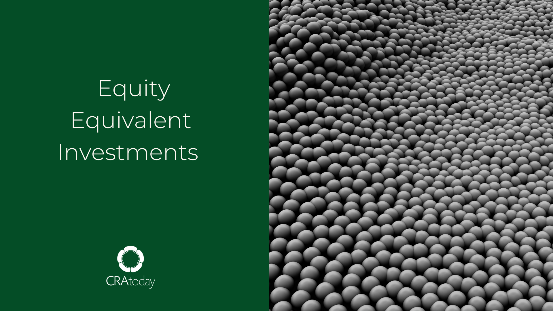 Equity Equivalent Investments-Multiplying Future Impact