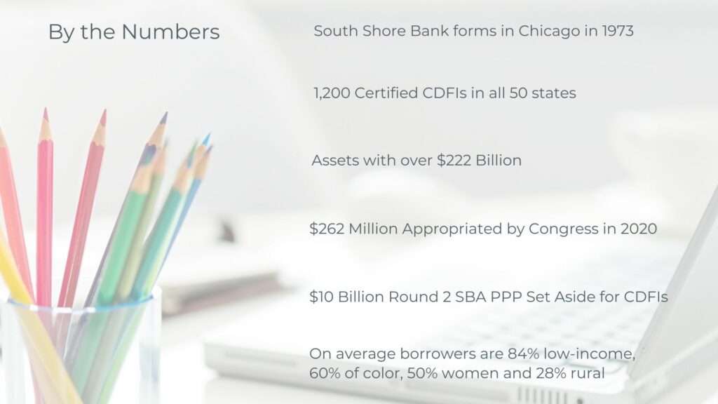 CDFIs By the Numbers